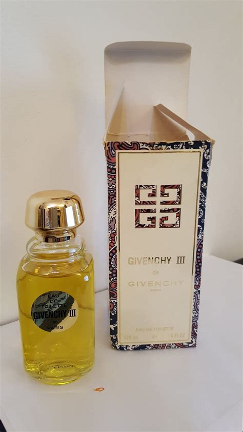 givenchy number 3 perfume|givenchy iii perfume vintage.